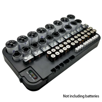 Shockproof Case 72 Holder Pack Battery Storage Bag Container Universal AA Protective Anti Scratch AAA Organizer Durable PP
Shockproof Case 72 Holder Pack Battery Storage Bag Container Universal AA Protective Anti Scratch AAA Organizer Durable PP
