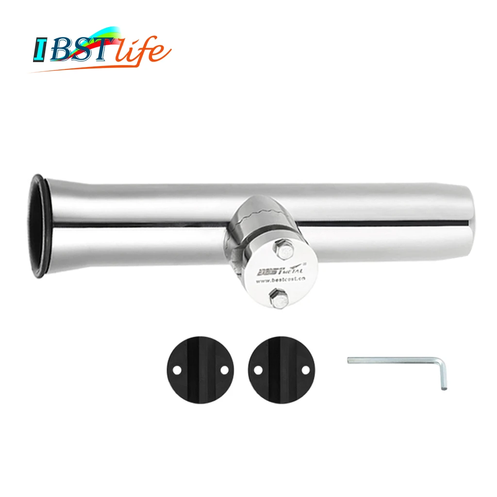 Rail Mount stainless steel 316 fishing rod holder rack pole bracket support with clamp on 19 to 32mm marine boat hardware
Rail Mount stainless steel 316 fishing rod holder rack pole bracket support with clamp on 19 to 32mm marine boat hardware
