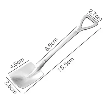 1Pcs Multifunctional Shovel Spoon DIY Creative 304 Stainless Steel Coffee Iron Scoops Engineering Shovel Retro Cute Square Head 
1Pcs Multifunctional Shovel Spoon DIY Creative 304 Stainless Steel Coffee Iron Scoops Engineering Shovel Retro Cute Square Head