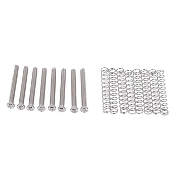 8 Pcs M3x30MM Electric Guitar Humbucker Pickup Adjust Height Screw and Springs
8 Pcs M3x30MM Electric Guitar Humbucker Pickup Adjust Height Screw and Springs