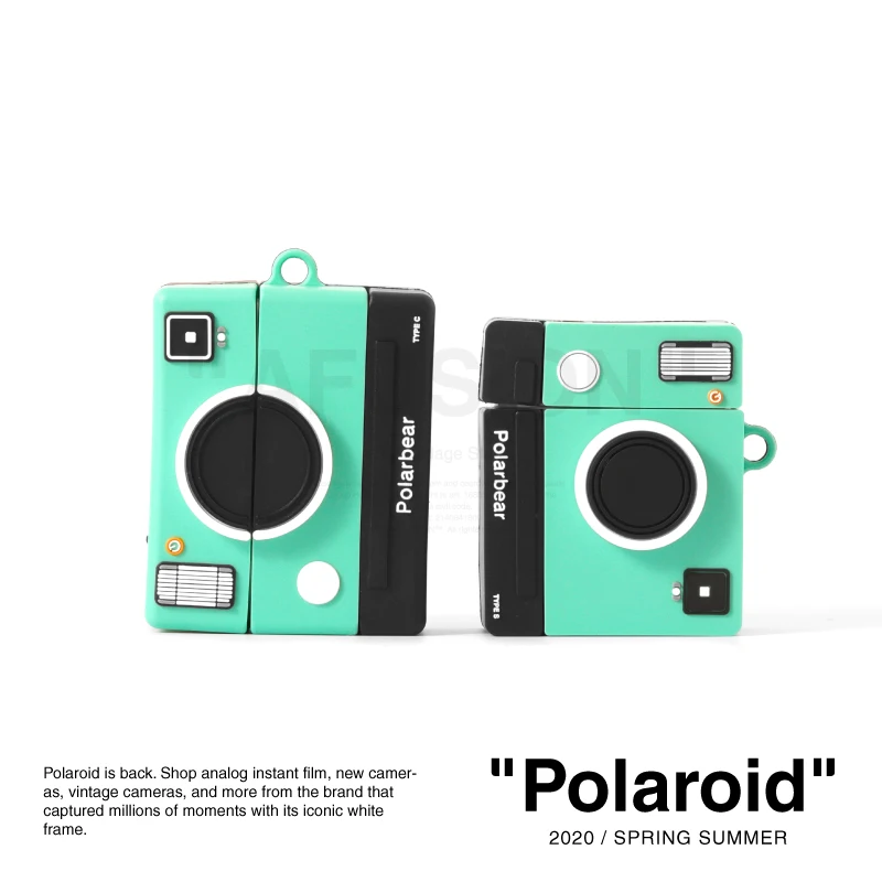 Soft Protective Silicone Case For Airpods 1/2 pro toy camera gadget with keychain carabiner hook accessories
Soft Protective Silicone Case For Airpods 1/2 pro toy camera gadget with keychain carabiner hook accessories