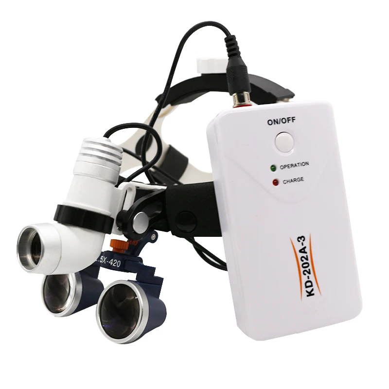 CE/FDA 2.5/3.5X Dental Loupes Magnifier+Surgical Medical Headlight LED 3W Headlamp Head Light Lamp ENT Oral Plastic Surgery Pets
CE/FDA 2.5/3.5X Dental Loupes Magnifier+Surgical Medical Headlight LED 3W Headlamp Head Light Lamp ENT Oral Plastic Surgery Pets