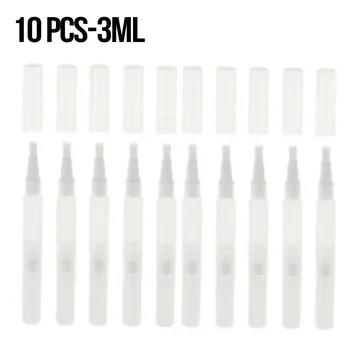 10pcs 3ml Cuticle Oil Container with Brush Lip Balm Tube Empty Twist Pen Set Plastic Squeezable Refillable Bottle Supplies
10pcs 3ml Cuticle Oil Container with Brush Lip Balm Tube Empty Twist Pen Set Plastic Squeezable Refillable Bottle Supplies