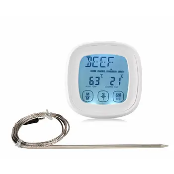 Digital Oven Thermometer Kitchen Food Cooking Meat BBQ Probe Thermometer With Timer Water Milk Temperature Cooking Tools
Digital Oven Thermometer Kitchen Food Cooking Meat BBQ Probe Thermometer With Timer Water Milk Temperature Cooking Tools