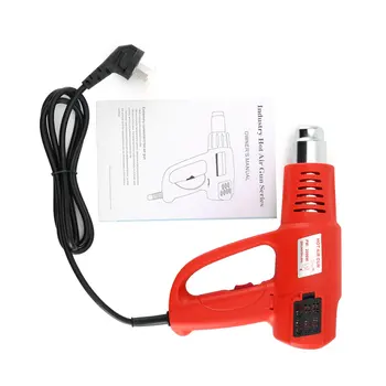 2000W LCD Digital Electric Hot Air Gun Temperature Adjustable Heat Air Blower Shrink Paint Stripper Thermal Power tool
2000W LCD Digital Electric Hot Air Gun Temperature Adjustable Heat Air Blower Shrink Paint Stripper Thermal Power tool
