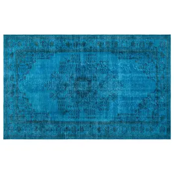 Handmade Turquoise Vintage Overdyed Turkish Area Rug 190x304 Cm-6'3''X9'12''
Handmade Turquoise Vintage Overdyed Turkish Area Rug 190x304 Cm-6'3''X9'12''