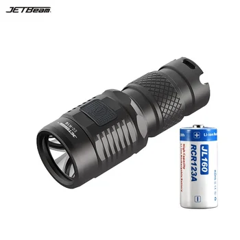 

Jetbeam EC-R16 Edc Lantern Cree XP-L Led 750 Lumen 4 Model Memory Function Side Switch USB rechargeable 16340 Flashlight