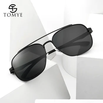 

Men Sunglasses TOMYE P1001 Classic Fashion Pilot Polarized Eyewear