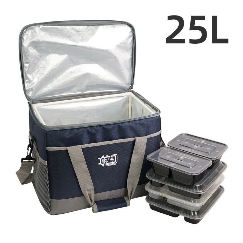 New 25L Cooler Bag Waterproof Oxford Large Thermal Bag Car Picnic Camping Food Beach Ice Pack Insulated Thermo Refrigerator
New 25L Cooler Bag Waterproof Oxford Large Thermal Bag Car Picnic Camping Food Beach Ice Pack Insulated Thermo Refrigerator