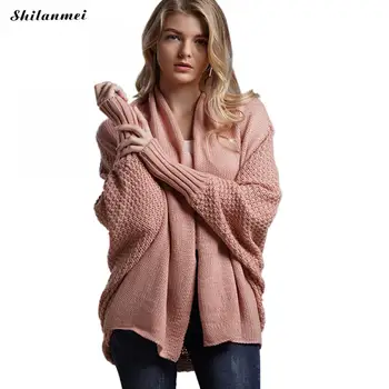 Autumn Winter Women Knitted Cardigan Sweater Causal Solid Color Sweater Jacket Long Sleeve Open Front Cardigan Ladies Outerwear
Autumn Winter Women Knitted Cardigan Sweater Causal Solid Color Sweater Jacket Long Sleeve Open Front Cardigan Ladies Outerwear