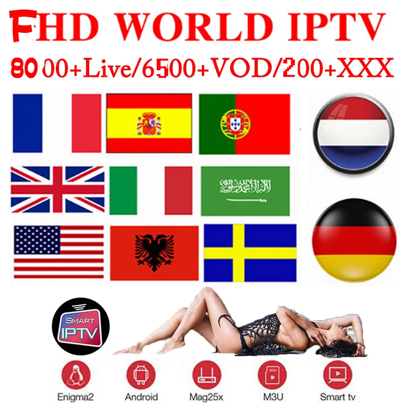 Smart IPTV Subscription France Spain Portugal Netherlands Belgium UK Italy IPTV M3U list Adult xxx hot Sweden Arabic Germany
Smart IPTV Subscription France Spain Portugal Netherlands Belgium UK Italy IPTV M3U list Adult xxx hot Sweden Arabic Germany