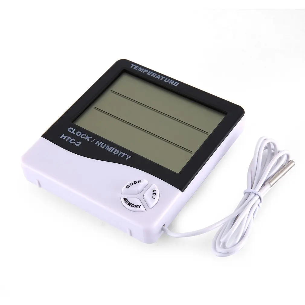 HTC-1 Thermohygrometer Single Temperature Large Screen Household Electronic Thermohygrometer With Alarm Clock
HTC-1 Thermohygrometer Single Temperature Large Screen Household Electronic Thermohygrometer With Alarm Clock