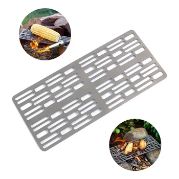 Titanium Charcoal Bbq Grill Barbecue Plate Camping Hiking Outdoor Grill Net Portable
Titanium Charcoal Bbq Grill Barbecue Plate Camping Hiking Outdoor Grill Net Portable