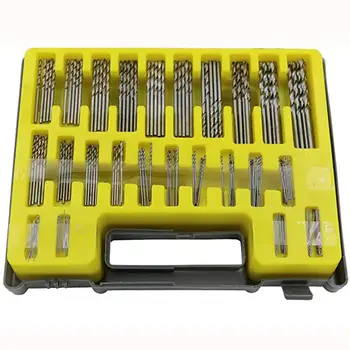 150Pcs/set 0.4-3.2mm 150Pcs HSS Mini Twist Drill Bit Set Precision Micro Twist Drill Kit Straight Shank Drill Bit Saw
150Pcs/set 0.4-3.2mm 150Pcs HSS Mini Twist Drill Bit Set Precision Micro Twist Drill Kit Straight Shank Drill Bit Saw