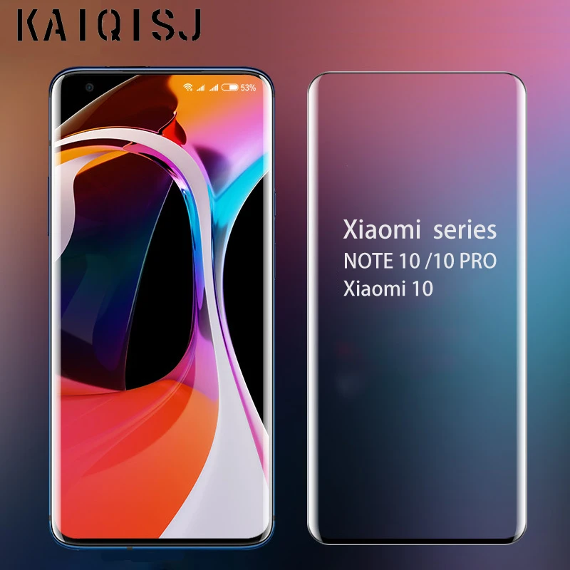 KAIQISJ Full Protective Glass For Xiaomi Note10 10pro xiaomi10 Tempered Screen Protector Redmi Note 9S 9 Pro Max Glass Film Case
KAIQISJ Full Protective Glass For Xiaomi Note10 10pro xiaomi10 Tempered Screen Protector Redmi Note 9S 9 Pro Max Glass Film Case