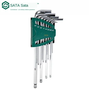 Sata Flagship Store Imperial Extra Long Ball Internal Hexagonal Wrench Kit 09102/09104/09106/09108
Sata Flagship Store Imperial Extra Long Ball Internal Hexagonal Wrench Kit 09102/09104/09106/09108