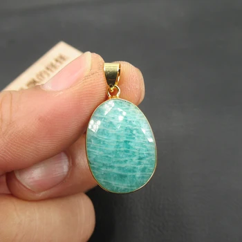 APDGG Natural Blue Green Peruvian Amazonite Little Pendant Charms Necklace Jewelry DIY
APDGG Natural Blue Green Peruvian Amazonite Little Pendant Charms Necklace Jewelry DIY