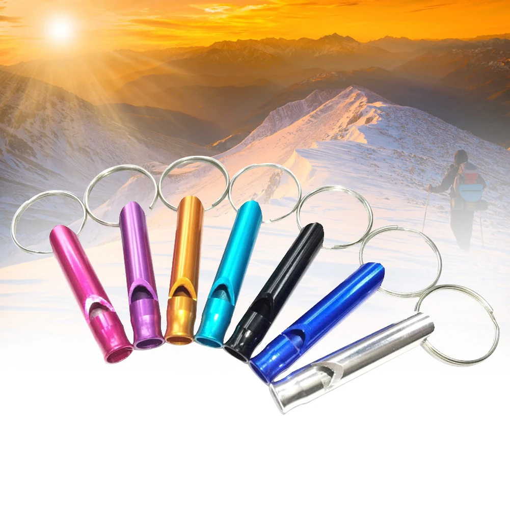 4 Pcs Emergency Camping Survival Whistle Easy Use Aluminum Alloy Outdoor Anti Lost Tool Fade Resistance Sent Signal Random Color
4 Pcs Emergency Camping Survival Whistle Easy Use Aluminum Alloy Outdoor Anti Lost Tool Fade Resistance Sent Signal Random Color