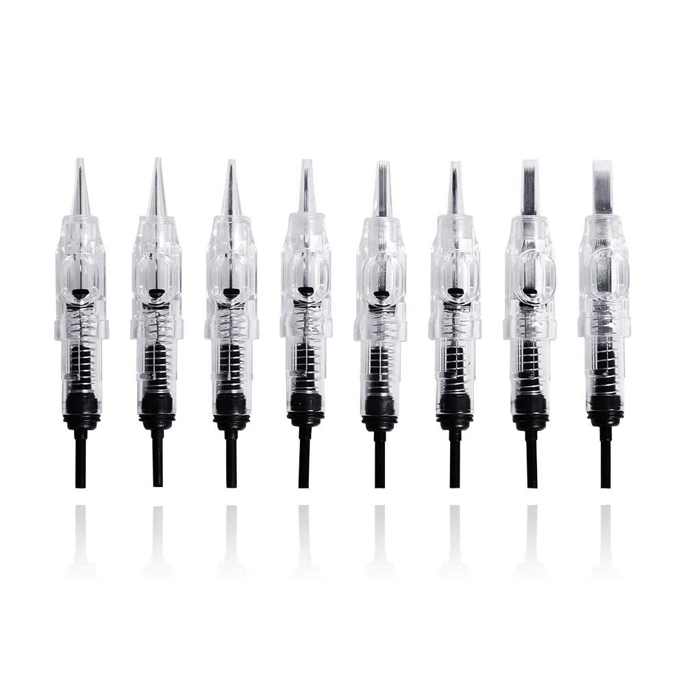 Tattoo Needles 10pcs Cartridge Needles Disposable Sterilized Tattoo Permanent Makeup Needles Tips for Eyebrow
Tattoo Needles 10pcs Cartridge Needles Disposable Sterilized Tattoo Permanent Makeup Needles Tips for Eyebrow