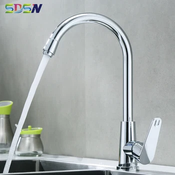 Polished Chrome Kitchen Faucet SDSN Russian Warehose Brass Kitichen Faucets 360 Rotation Chrome Kitchen Sink Mixer Tap
Polished Chrome Kitchen Faucet SDSN Russian Warehose Brass Kitichen Faucets 360 Rotation Chrome Kitchen Sink Mixer Tap