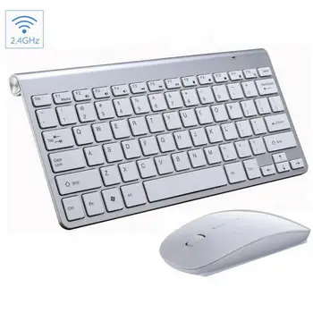 2.4G Wireless Silent Keyboard And Mouse For Notebook Laptop Desktop PC Mini Multimedia Full-size Keyboard Mouse Combo Set
2.4G Wireless Silent Keyboard And Mouse For Notebook Laptop Desktop PC Mini Multimedia Full-size Keyboard Mouse Combo Set