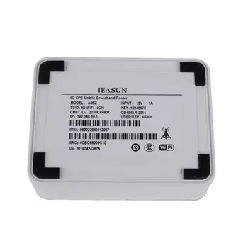 Unlock 300M CPE 4G Wifi Router Gateway FDD TDD LTE Global SIM Card Slot WAN LAN R9JB
Unlock 300M CPE 4G Wifi Router Gateway FDD TDD LTE Global SIM Card Slot WAN LAN R9JB
