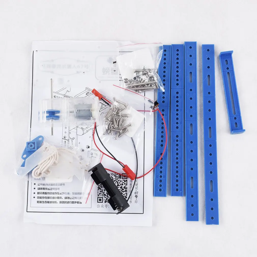 Technology Small Production Gizmo Diy Sling Climbing Robot No. 67 Handmade Material Package
Technology Small Production Gizmo Diy Sling Climbing Robot No. 67 Handmade Material Package
