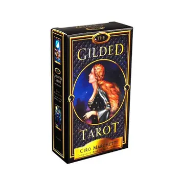 The Gilded Tarot 78 Cards Deck and Electronic Guidebook Tarot Game Party Board Game Oracle Card
The Gilded Tarot 78 Cards Deck and Electronic Guidebook Tarot Game Party Board Game Oracle Card