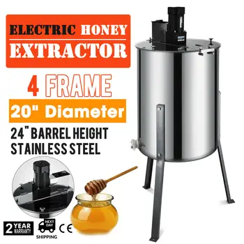 4 Frame 110v Beekeeping Equipment Large Stainless Steel Electric Honey Extractor
4 Frame 110v Beekeeping Equipment Large Stainless Steel Electric Honey Extractor
