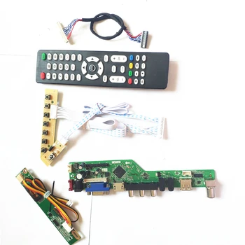 For LP154W01-A3K1/A3K2 T.V56 controller board VGA HDMI AV USB RF 1CCFL 30Pin LVDS Remote+Inverter+keyboard LCD display panel Kit
For LP154W01-A3K1/A3K2 T.V56 controller board VGA HDMI AV USB RF 1CCFL 30Pin LVDS Remote+Inverter+keyboard LCD display panel Kit