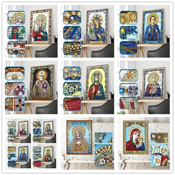 New 5D DIY Diamond Painting Cartoon Religious Character Pattern Special Shape Diamond Cross Embroidered Crystal Diamond Embroide
New 5D DIY Diamond Painting Cartoon Religious Character Pattern Special Shape Diamond Cross Embroidered Crystal Diamond Embroide