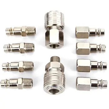 10pcs European Form coupling quick connector coupler quick coupler pneumatic fitting compressor pump system Pneumatic coupling
10pcs European Form coupling quick connector coupler quick coupler pneumatic fitting compressor pump system Pneumatic coupling
