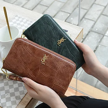 2020New Wallet Women's Long Clutch Simple Multi-Function Single Zip-Large Capacity Mobile Phone Bag Wallet
2020New Wallet Women's Long Clutch Simple Multi-Function Single Zip-Large Capacity Mobile Phone Bag Wallet