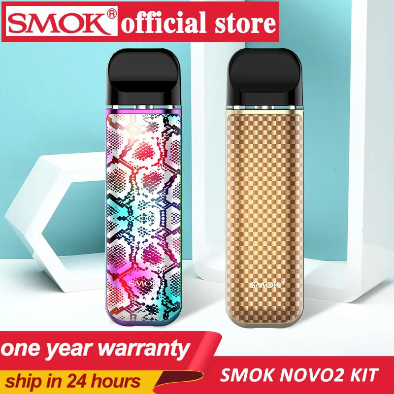 Фото Новый SMOK Novo 2 Pod стартовый набор vape ручка сетчатый pod с 800 мАч - купить