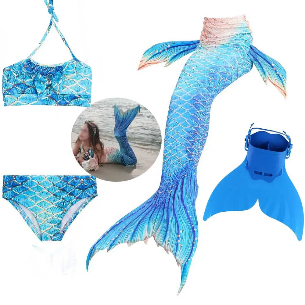Girls Mermaid Tail For Pool With Shark Swimmers Tail Children's Mermaid Tails Cosplay Swimsuit Bikini Suit And Monofin
Girls Mermaid Tail For Pool With Shark Swimmers Tail Children's Mermaid Tails Cosplay Swimsuit Bikini Suit And Monofin