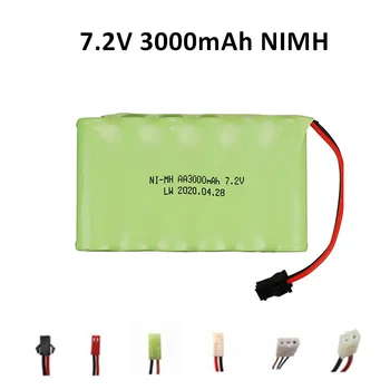 7.2V 3000mah 2800mah rechargeable NI-MH AA battery for Remote control electric toy boat car truck 7.2 V 2400 mah aa nimh battery
7.2V 3000mah 2800mah rechargeable NI-MH AA battery for Remote control electric toy boat car truck 7.2 V 2400 mah aa nimh battery