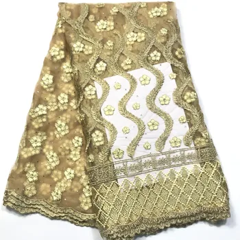 2020 High Quality Nigeria Wedding African Lace Fabric With Stones Embroidery African French Tulle Lace Fabric M3120 Royal gold
2020 High Quality Nigeria Wedding African Lace Fabric With Stones Embroidery African French Tulle Lace Fabric M3120 Royal gold