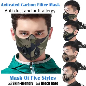 Respirator Masks Unisex Dust Mask Activated Carbon PM2.5 Filter Riding Outdoor Protection Washable Muffle Respirato dropshipping
Respirator Masks Unisex Dust Mask Activated Carbon PM2.5 Filter Riding Outdoor Protection Washable Muffle Respirato dropshipping