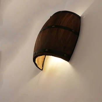 Vintage Pastoral Wall Lamps Wall Lights American Wine Barrel Modern LED E27 for Bedroom Dining Room Restaurant Kitchen Aisle Bar
Vintage Pastoral Wall Lamps Wall Lights American Wine Barrel Modern LED E27 for Bedroom Dining Room Restaurant Kitchen Aisle Bar