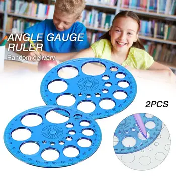 2pcs Full Circle Angle Measuring Template Angle Measuring Ruler Full Circle Protractor Peofessional School Metalworking
2pcs Full Circle Angle Measuring Template Angle Measuring Ruler Full Circle Protractor Peofessional School Metalworking