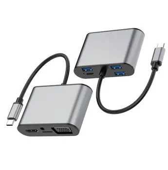 EastVita USB C 8 in 1 Type C To HDMI VGA PD TF 3.5MM USB3.0 Hub Adapter For MacBookPro S8 S9
EastVita USB C 8 in 1 Type C To HDMI VGA PD TF 3.5MM USB3.0 Hub Adapter For MacBookPro S8 S9