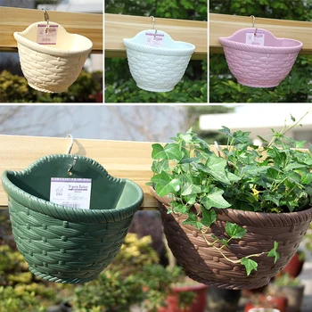 1* Plant Pot Wall Hanging Flower Pot Garden Fence Balcony Basket Resin Planter Art Decor High Quality New
1* Plant Pot Wall Hanging Flower Pot Garden Fence Balcony Basket Resin Planter Art Decor High Quality New