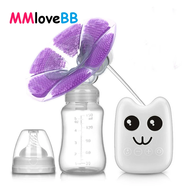Молокоотсос Real Bubee одинарный/двойной электрический с бутылкой для молока | Мать и