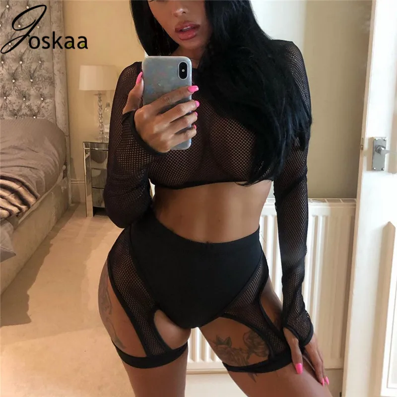 Fishnet Mesh Stitching Hollow Out Sexy High Waist Bottom Short Patchwork Club Party Slim Hip 2019 Summer Mujer Casual Shorts
Fishnet Mesh Stitching Hollow Out Sexy High Waist Bottom Short Patchwork Club Party Slim Hip 2019 Summer Mujer Casual Shorts