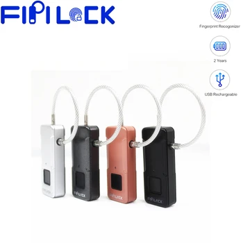 Fipilock Fingerprint Padlock USB Rechargeable Waterproof Anti-Theft Security Smart Keyless Luggage Case Home Quick Unlock Lock
Fipilock Fingerprint Padlock USB Rechargeable Waterproof Anti-Theft Security Smart Keyless Luggage Case Home Quick Unlock Lock