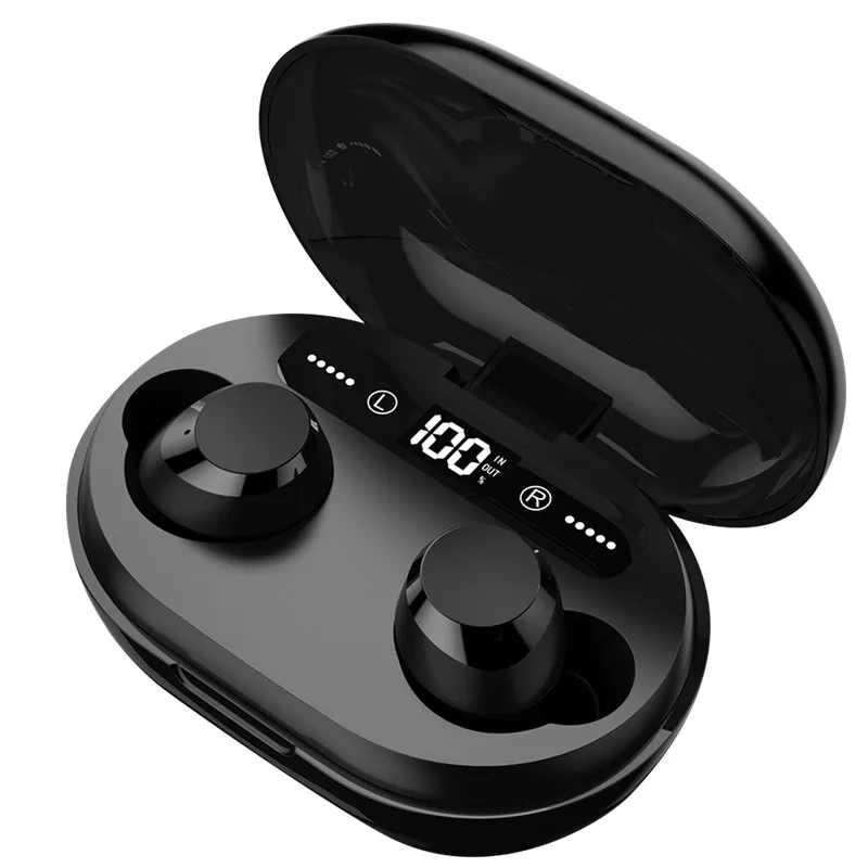 C8S TWS True Wireless Bluetooth Earphone with LED Power display Charging Box HIFI Sound Music Call Earbuds for Sports & Driving
C8S TWS True Wireless Bluetooth Earphone with LED Power display Charging Box HIFI Sound Music Call Earbuds for Sports & Driving
