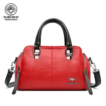 Fashion women leather handbags luxury women bags designer kangaroo Boston bag high quality Crossbody bags for women Shoulder Bag
Fashion women leather handbags luxury women bags designer kangaroo Boston bag high quality Crossbody bags for women Shoulder Bag