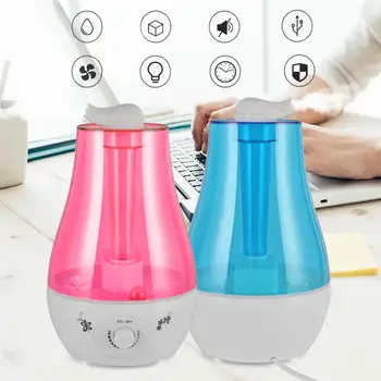 3L 2-way Ultrasonic Air Humidifier Aroma Diffuser Mist Purifier with Lamp LED Lamp Humidifier for Portable
3L 2-way Ultrasonic Air Humidifier Aroma Diffuser Mist Purifier with Lamp LED Lamp Humidifier for Portable