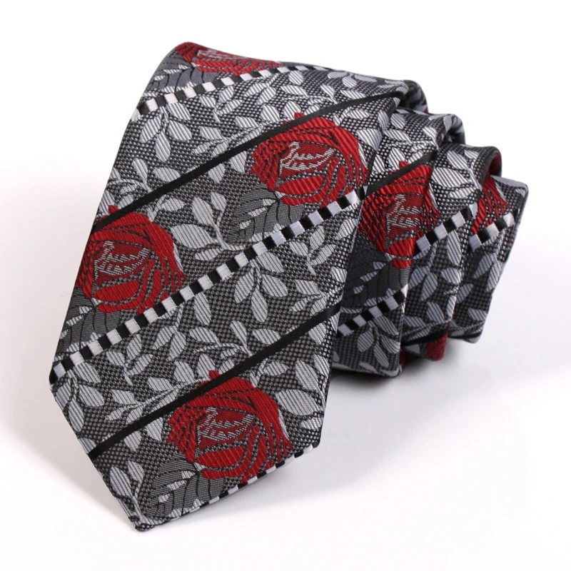 

Fashion Formal Ties For Men High Quality Gentleman Business Suit Work Necktie Male 7CM Wide Neck Tie With Gift Box