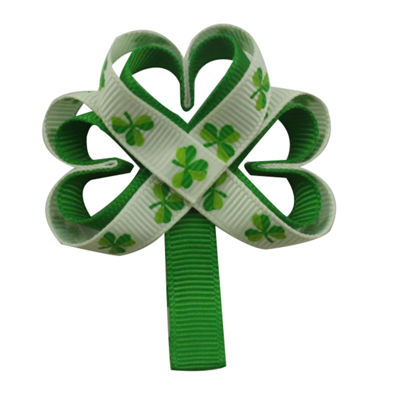 3 inch New Charming custom-made hair Bow St. Patricks Day Ribbon Hairpin Girl Hair Clip Accessory
3 inch New Charming custom-made hair Bow St. Patricks Day Ribbon Hairpin Girl Hair Clip Accessory